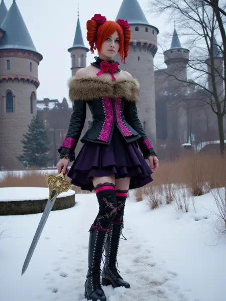 Amy Sorel - SoulCalibur franchise - Flux1.D