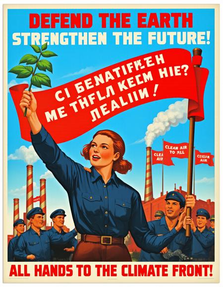 REME's Soviet Agitprop Poster Style V1