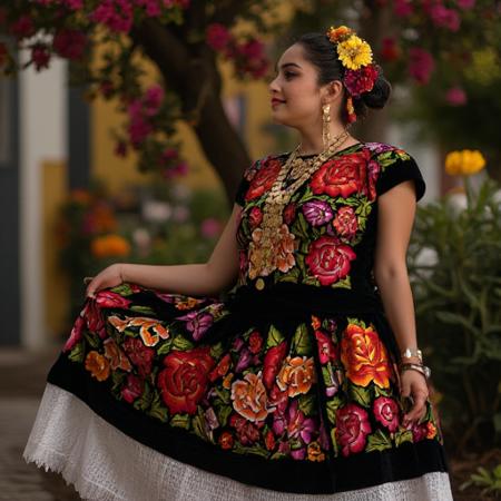 Tehuana dress - México V1