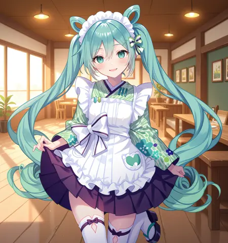 Zunda Miku (2025) | Hatsune Miku | NoobAI