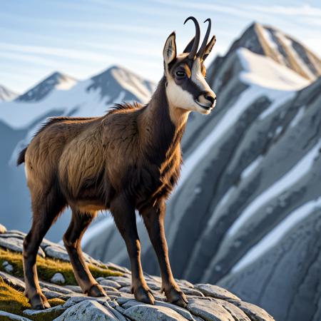 chamois (mountain goat) SDXL