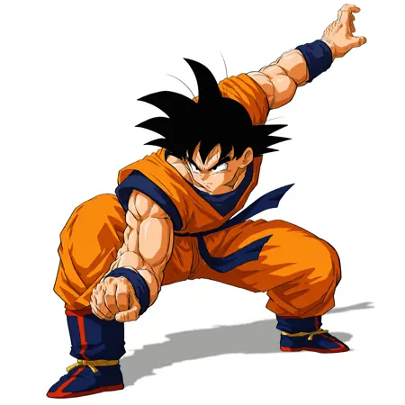 Son_Goku Fighting Stance LoRA