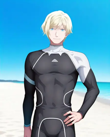 Akitsuki Shou 秋月ショウ (Wave!! Surfing Yappe!!) Illustrious/Pony