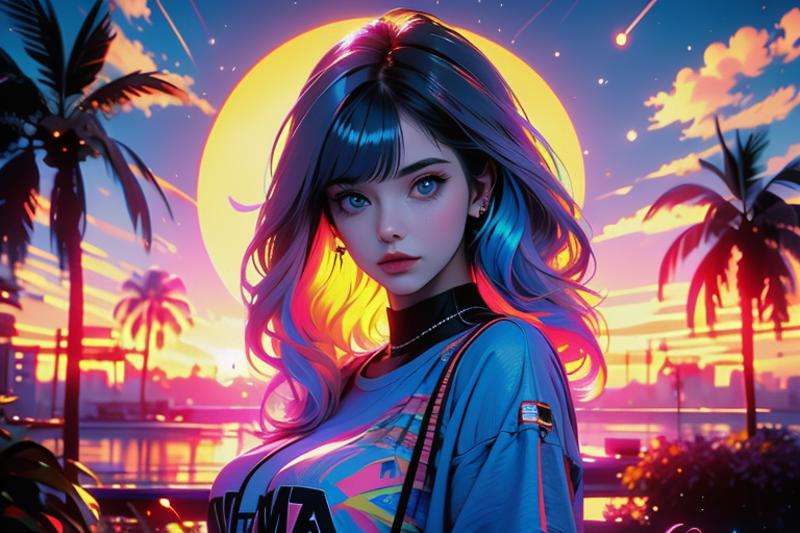 复古蒸汽波 vaporwave 80‘s image by norfleetzzc