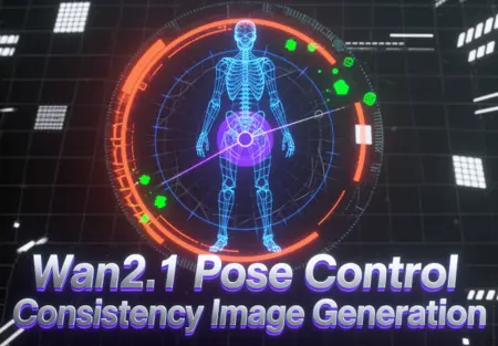 Wan2.1 Pose Control Character Consistency Image Generation