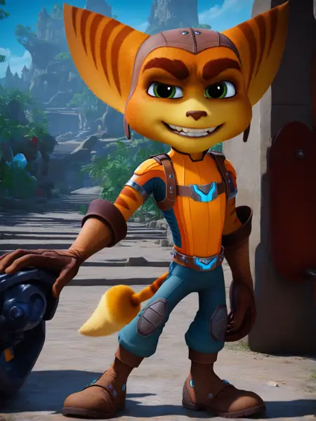 Ratchet & Rivet from "Ratchet & Clank"