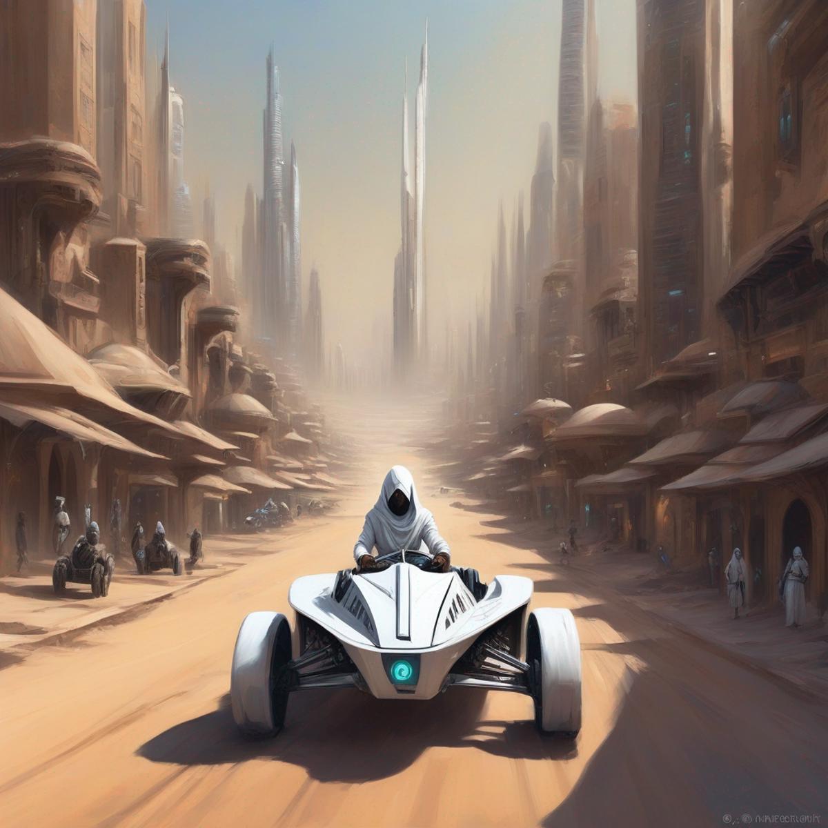 johnslegersart Arab scifi image by johnslegers