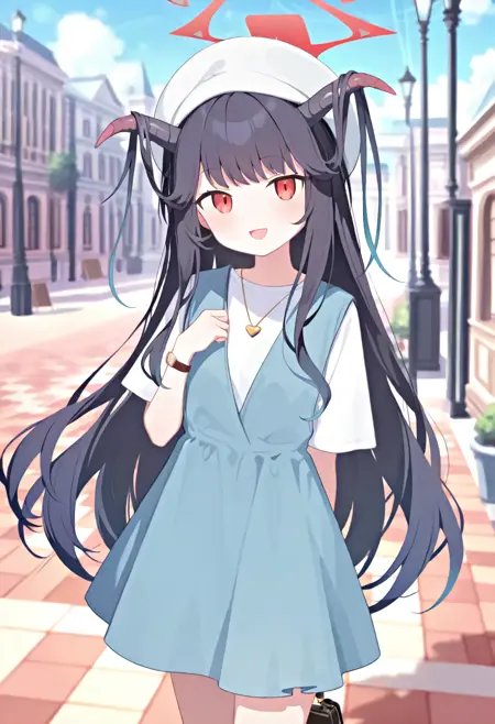 IllustriousXL - Aikiyo Fuuka 愛清 フウカ - blue archive