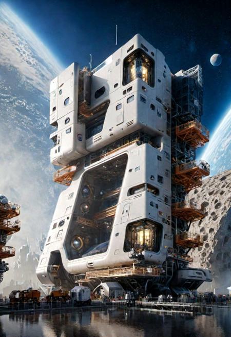 (future civilization, future street, future buildings, future vehicle:1.6),
(lots modern design housing on the spacecraft, masterpiece:1.5), 
(large file, super realistic, 4k, 8K, 16k, FHD, HD, VFX , perfect, photograpy, construction sales photograpy, Interior design, super high resolution, cinematic photography:1.2),   
(extra long shot, wide-angle lens, POV, DOF:1.1), 
(creeping fogs, dust shining in the light:1.4),
(amazing, mystery, Spectacular, Luxurious, elegance, perfect design, harmonious color:1.1),
fashion design, Modern, Modernism, mystery, Spectacular, Luxurious, elegance, perfect design,
(industrial|mechanical|gritty|metallic|sci-fi|future|Organicism_style),
[Metal|Leather|Flash|Neon|Glass|Screen|carpaint_Detailed Texture: 0.7]
[[urban landscape:**|nature landscape:**:|changeable cloud:**]:0.75],
[skyscraper:**|building:**|viaduct:**|future city:**|MRT:**|park:**|neon sign:**_urban landscape::0.85],
(blurred background:1.4),
[(background, more_details:0.3), (more_details:0.6), (more_details:0.8),
(more_details:1.2):0.65],
ng_deepnegative_v1_75t, JuggernautNegative, epiCNegative, OverallDetail, extremely detailed, vertical, void