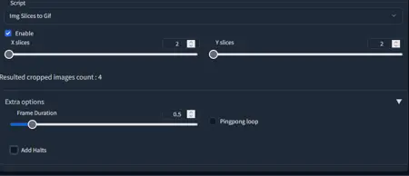 Img Slices To Gif - Auto1111