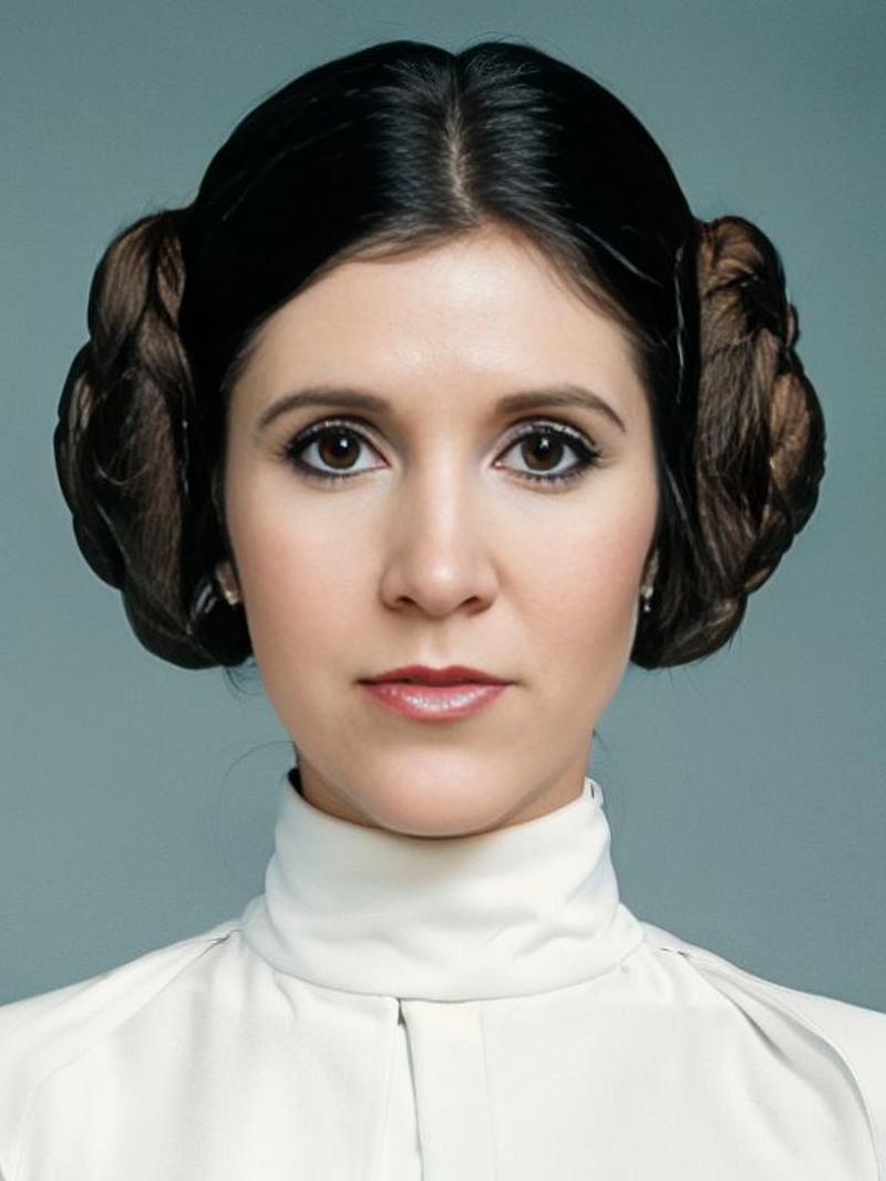 Carrie Fisher LoRA image