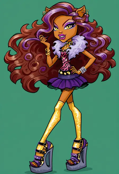Clawdeen (Monster High) [PONY XL] By UOC