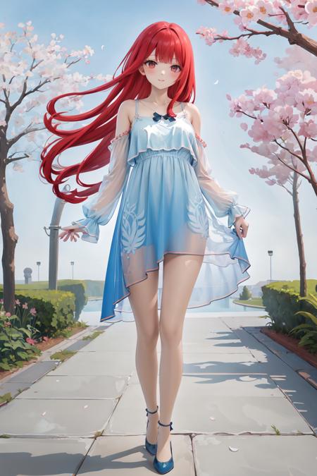 Outfit chiffon dress v1.0