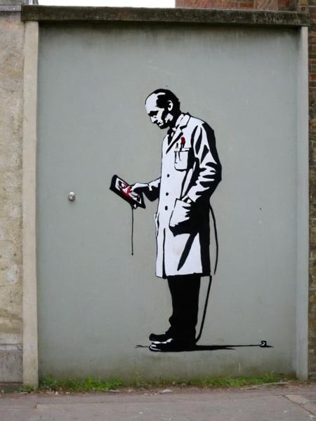 banksy homage to doctors