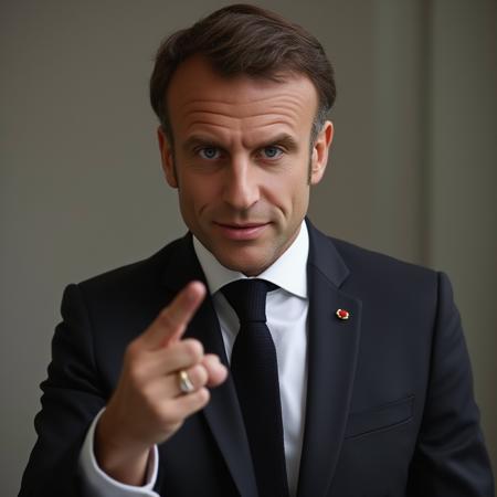 Emmanuel MACRON FLUX DEV LORA v1.0