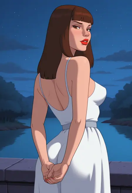 Violet, Poison Ivy's assistant, (Batman: The Animated Series), LoRA, Illustrious XL