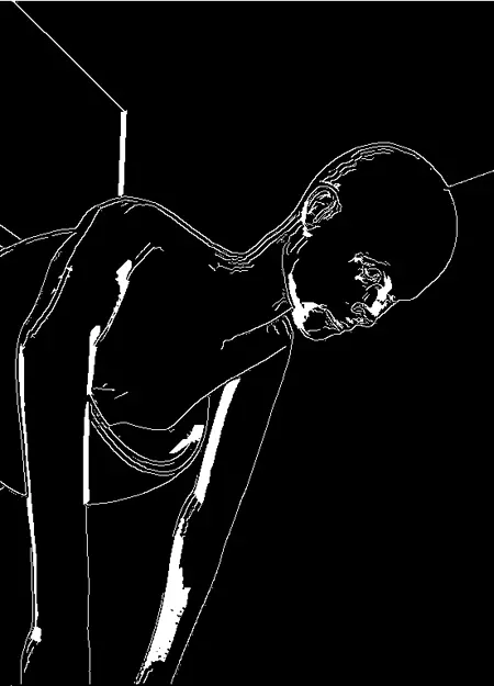 Gloryhole Wall - OpenPose and Canny