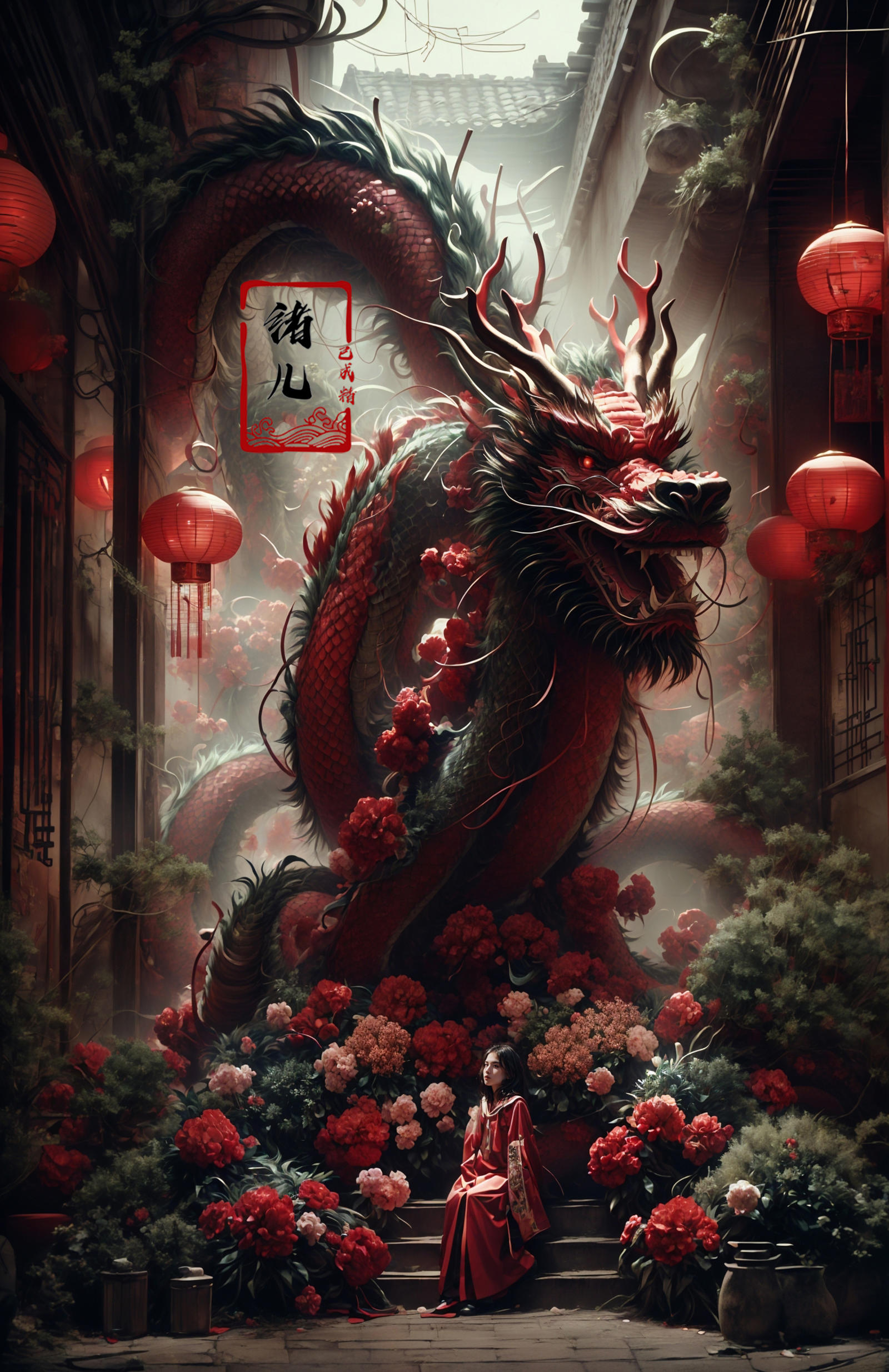 绪儿-龙舞Dragon dance image by XRYCJ