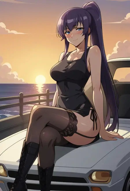 Saeko Busujima 毒島 冴子 - Highschool of the Dead