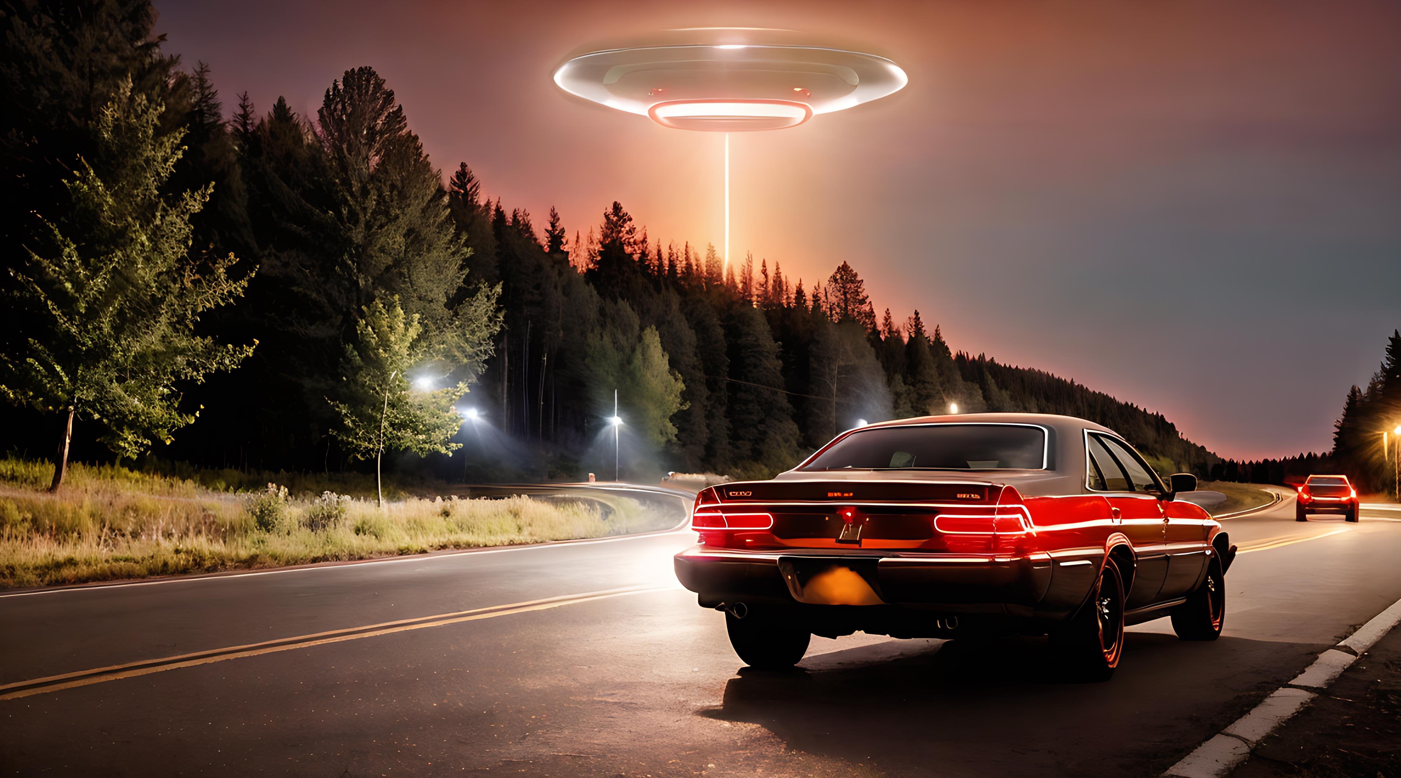 UFO Flying saucer image by mrfreakman