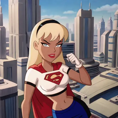 Supergirl (Superman TAS) - LoRA PonyXL [NSFW Support]