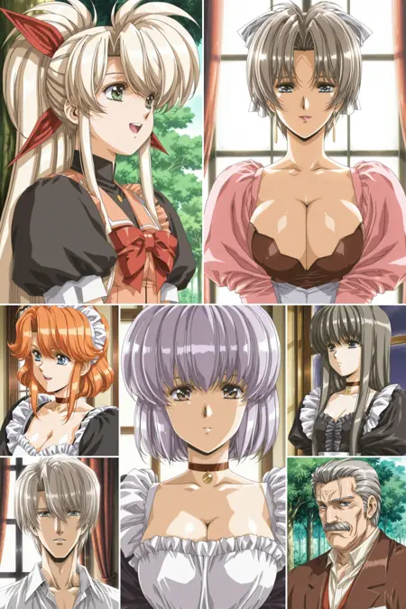 [illustrious XL] 7 in 1，《Front Innocent》/《フロントイノセント》Urushihara Satoshi/漆原智志- Artist Style