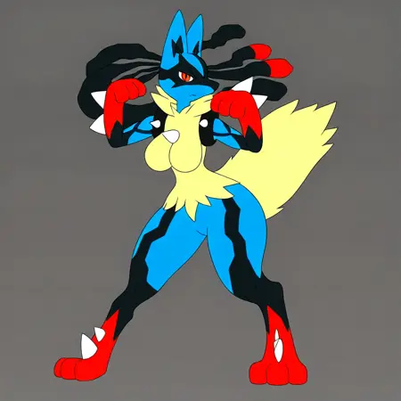 Viking's Mega Lucario Lora