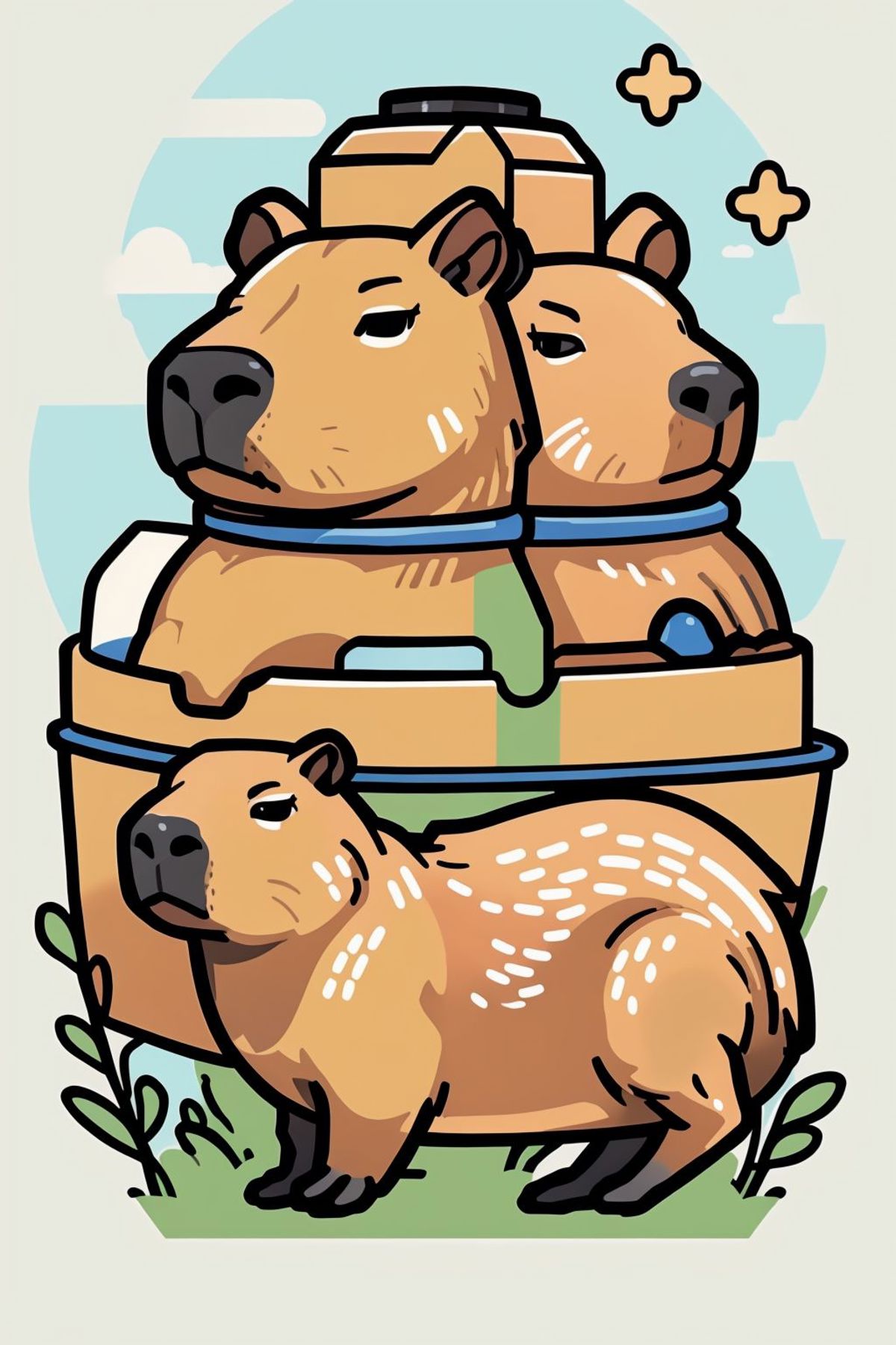 Capybara image by ChaosOrchestrator