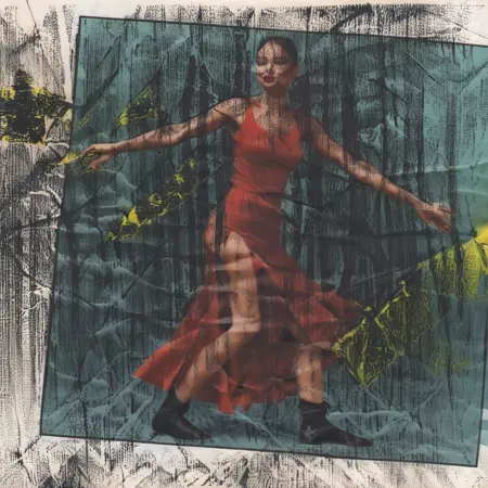 Wrinkled & Painted Fashion Photography