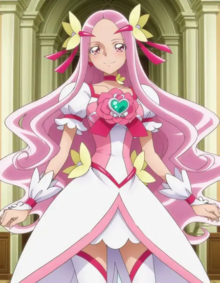 Cure flower (Heartcatch Pretty Cure!) / キュアフラワー (ハートキャッチプリキュア!)