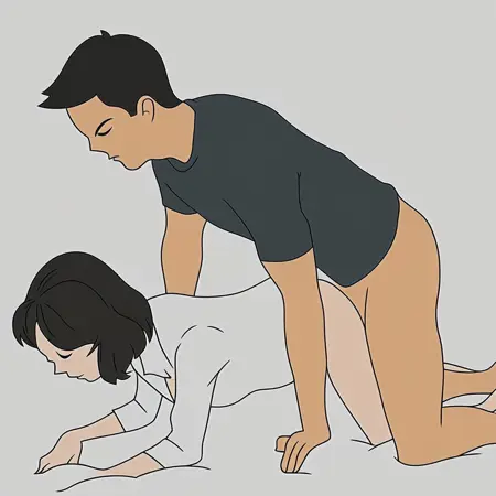 Sex Poses - Vector Illustration Styles