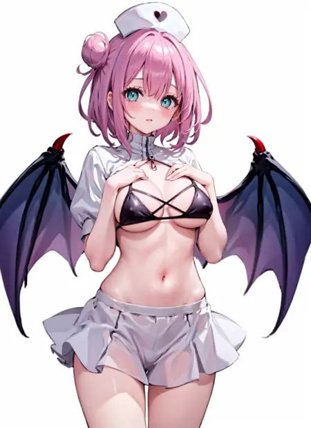 【Costume】【Cosplay】Succubus Nurse - Manchester (Midnight Devil in White) (Azur Lane) 曼彻斯特魅魔护士服
