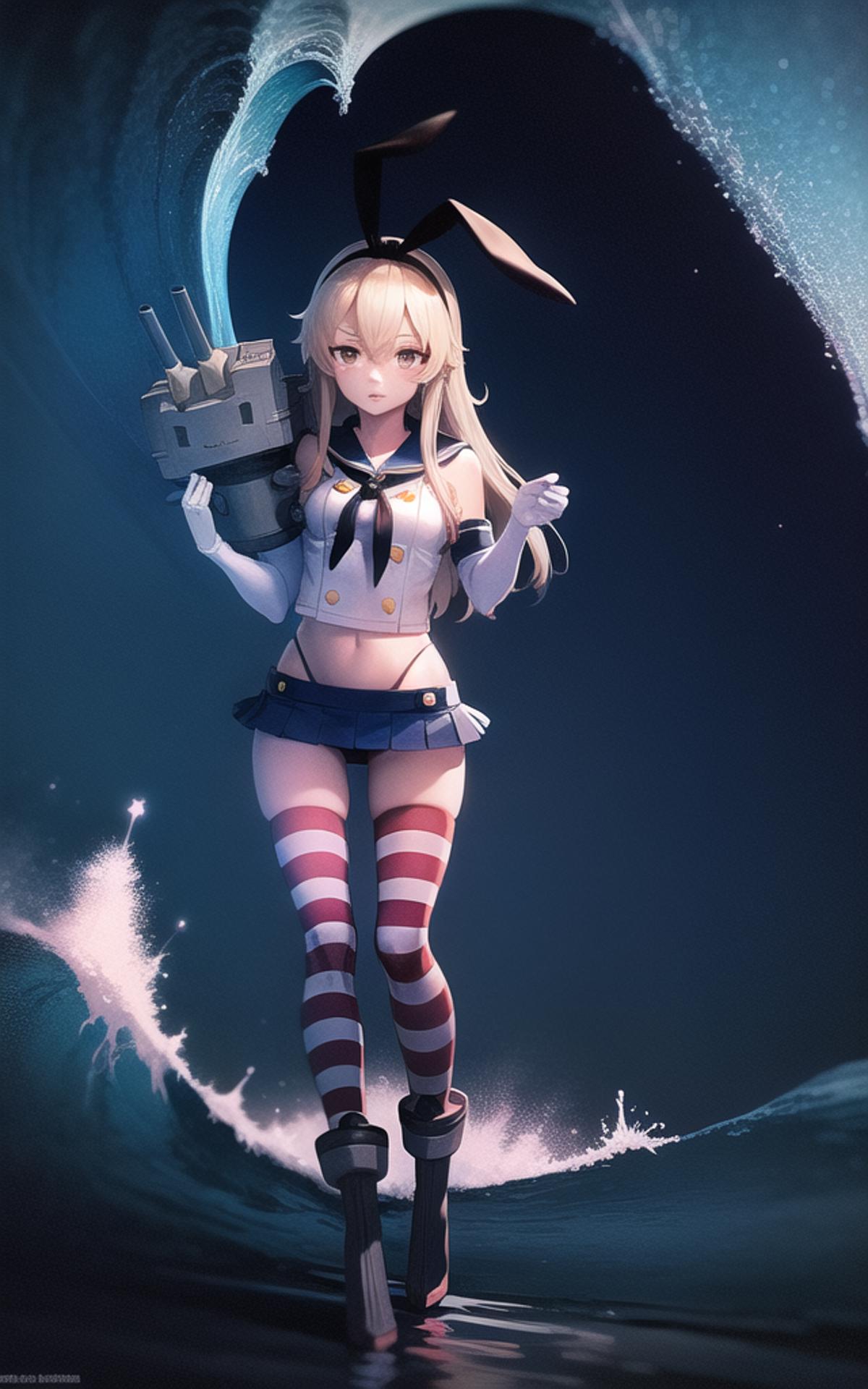 Shimakaze anime character