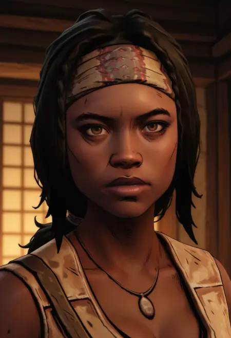 Michonne from The Walking Dead [IllustriousXL]