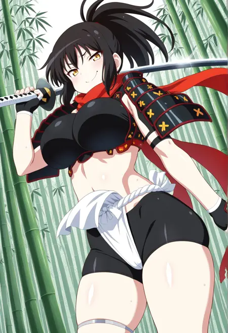 Izumi (Queen's Blade Rebellion) XL [Pony + Illustrious]