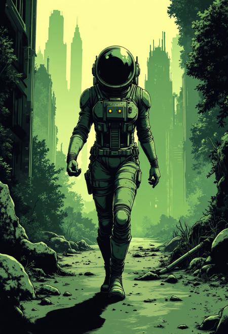 Green Past - FLUX v1.0