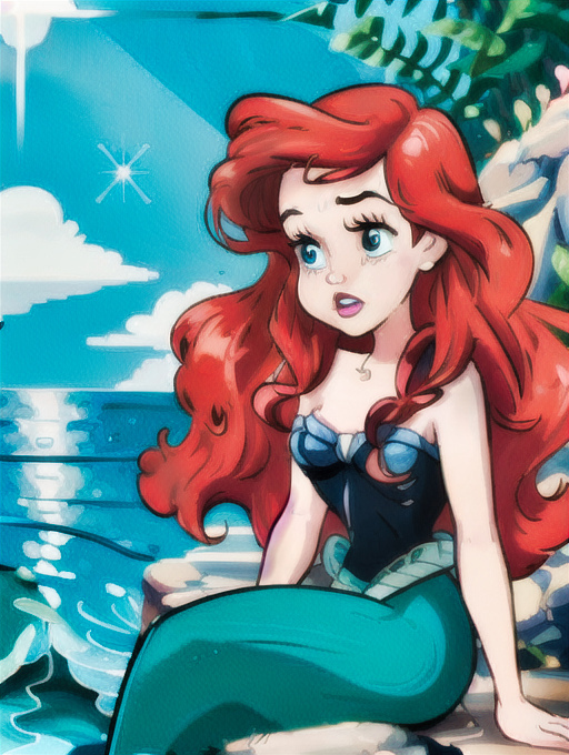 Ariel (The Little Mermaid) Princess Disney, by YeiyeiArt image by nathaniel_e