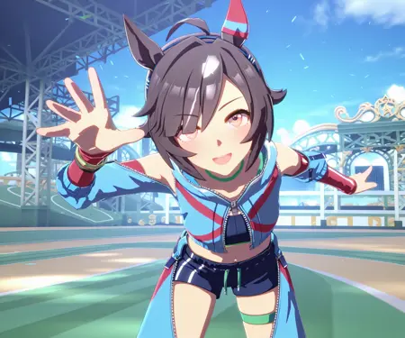 Believe (Umamusume) in game style 3D ILL-v2