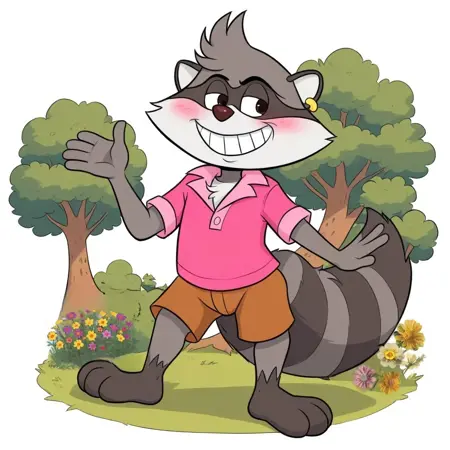Renaldo Raccoon (Tiny Toons Looniversity)