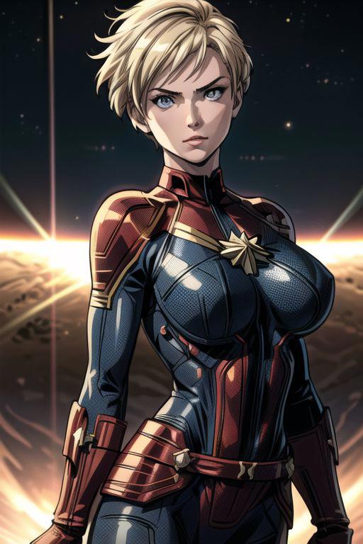 Captain Marvel (Marvel Comics) LoRA image by R4dW0lf