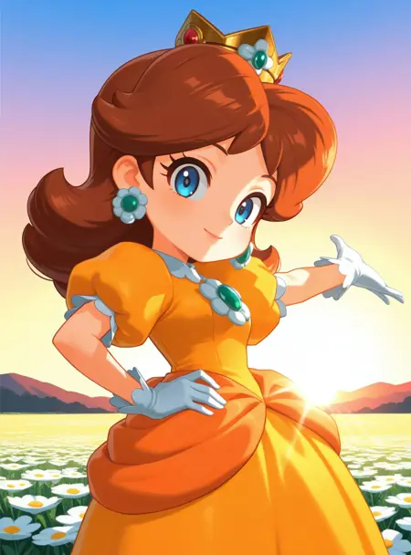 Princess Daisy - Mario Kart World