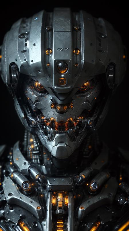 masterpiece, insane details, intricate details, ultra quality, unity 8k wallpaper, raw photo, a digital ((half-body)) painting of a mecha, black and bright theme, biomechanical, complex robot, Extremely sharp lines, mechanical, cyberpunk, scifi aesthetic, science fiction, hyper realistic, hyperdetailed, (photorealistic:1.4), best quality, 8k, mshn, mshn robot <lora:ST_insanobot:0.9> <lora:mshn:0.6>
