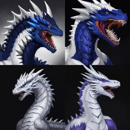 Speedpaint Dragon Portrait