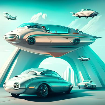 Retro Futurism Pony XL V1