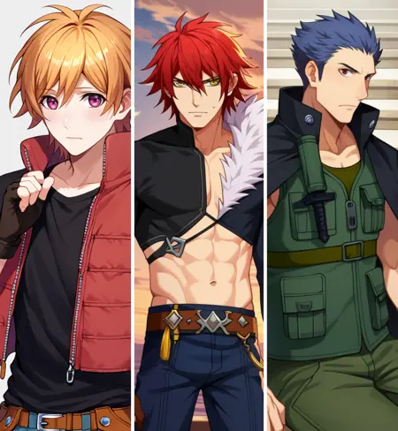 Aquarion EVOL | Amata Sora / Kagura Demuri / Cayenne Suzushiro