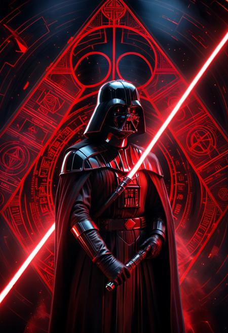 score_9, score_8_up, score_7_up, score_6_up, score_5_up, score_4_up, (absurdres, best quality, masterpiece:1.4), illustration, photorealistic, cinematic lighting, dynamic angle, perfect composition, holographic Sith teachings, ancient Sith texts, Sith holocron, red and black tones, legacy of the dark side, oppressive silence, infinite knowledge, cold glow, mysterious presence