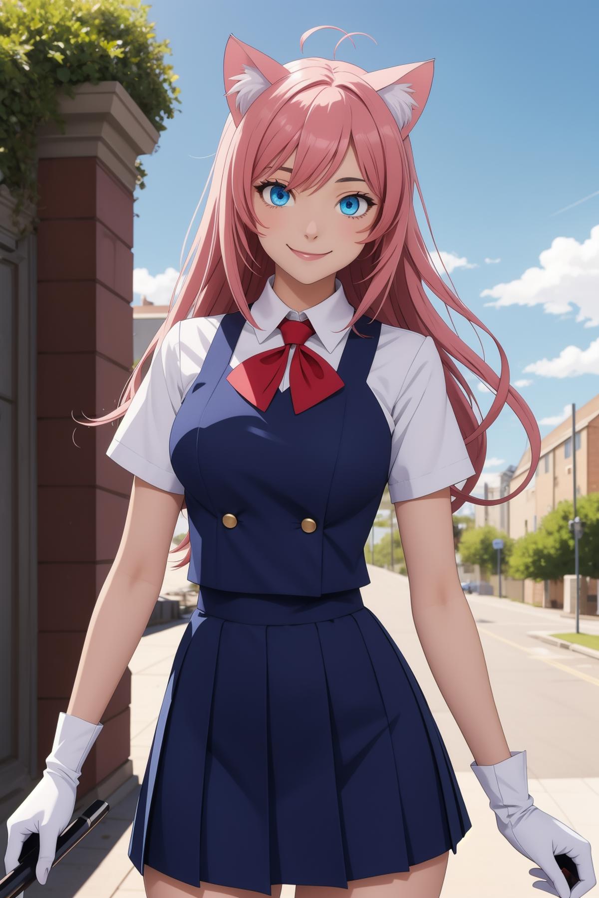 AI model image by misaka_uwu