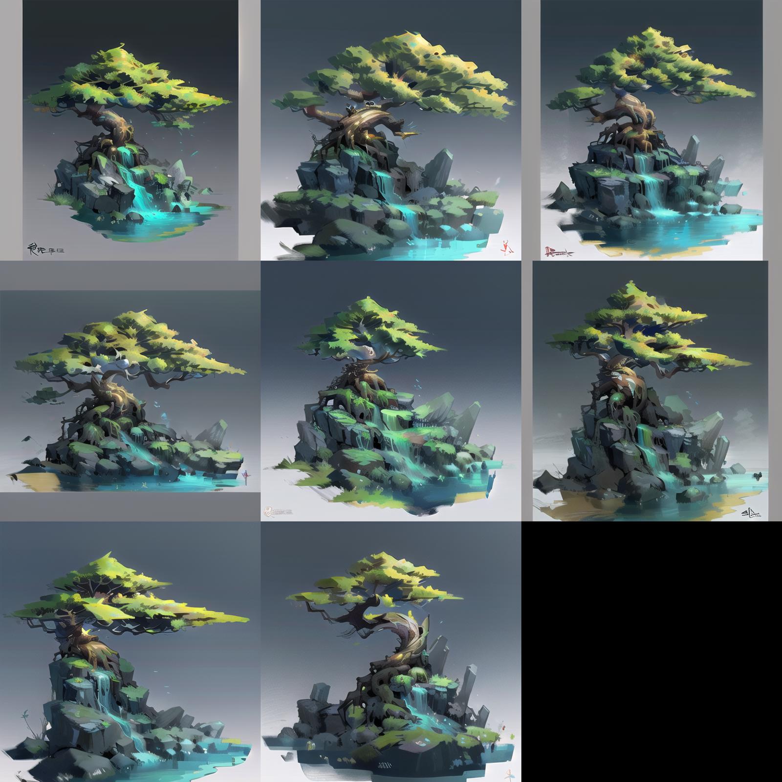 Game Icon Research Institute lora- TREE  image by ConceptConnoisseur