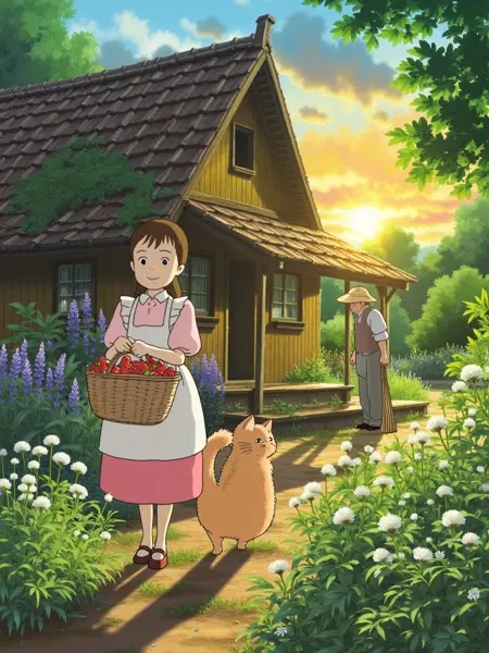 X宫崎骏吉卜力Ghibli治愈动漫风F.1