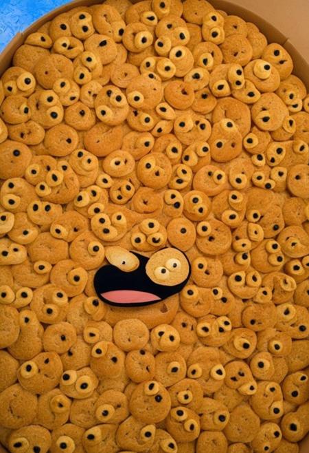 Angry load of bread with googly eyes,  Rage